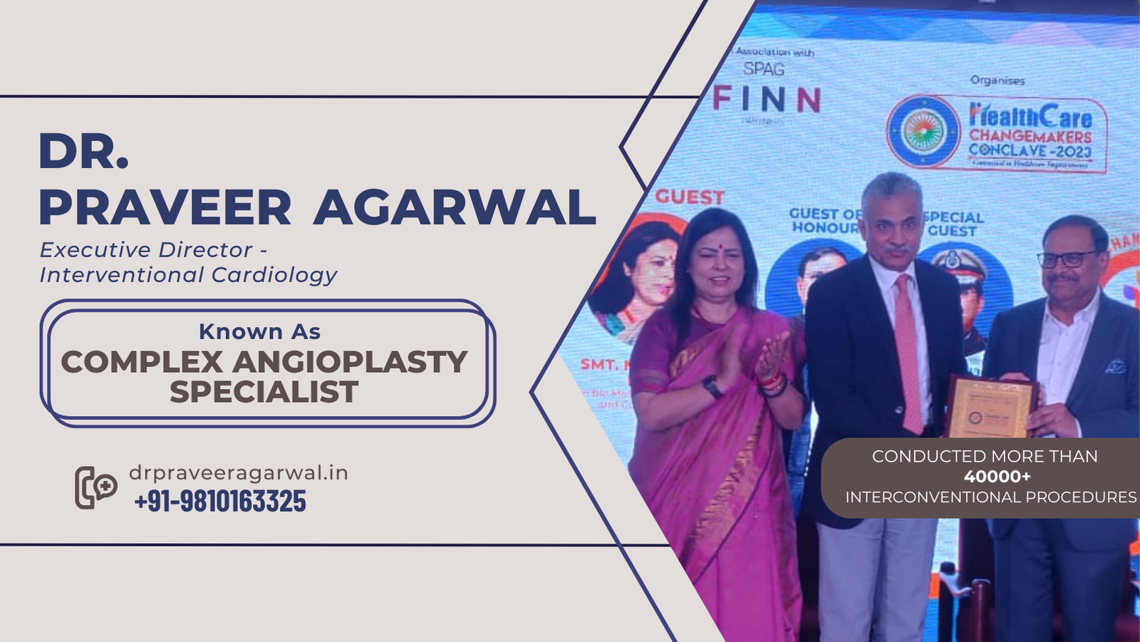 Dr Praveer Agarwal - Complex angioplasty specialist