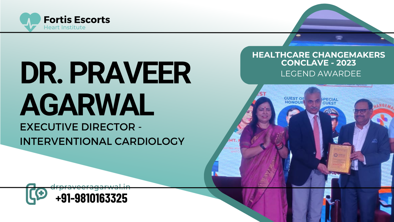 Dr Praveer Agarwal - Fortis Escorts